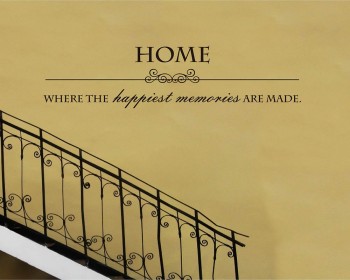 Home is Quotes Wall Art Stickers
